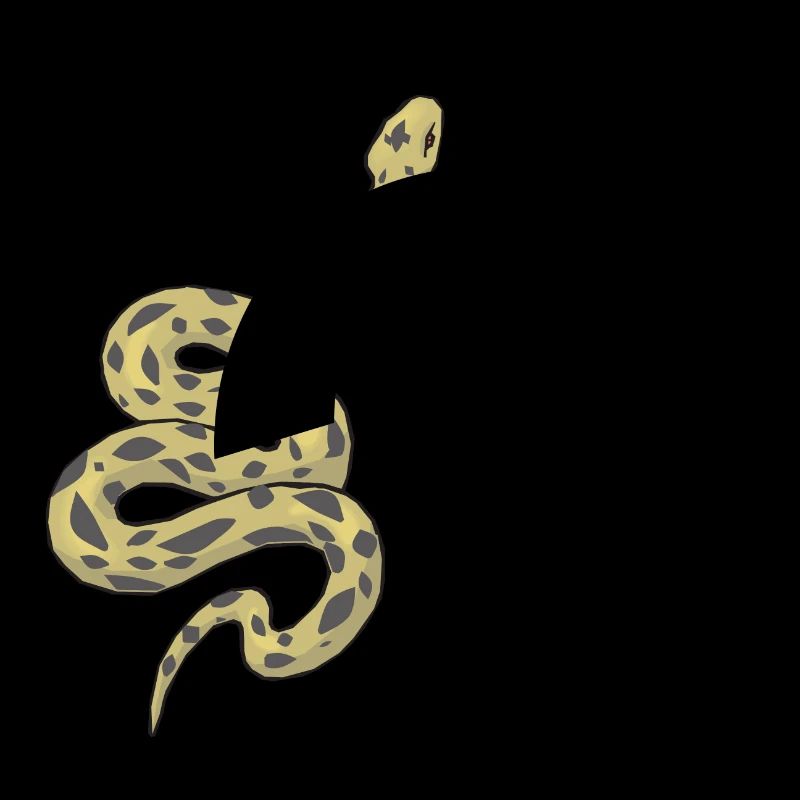 Letter g snake