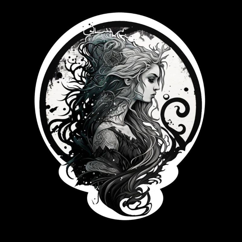Gothic Wassermann Frau