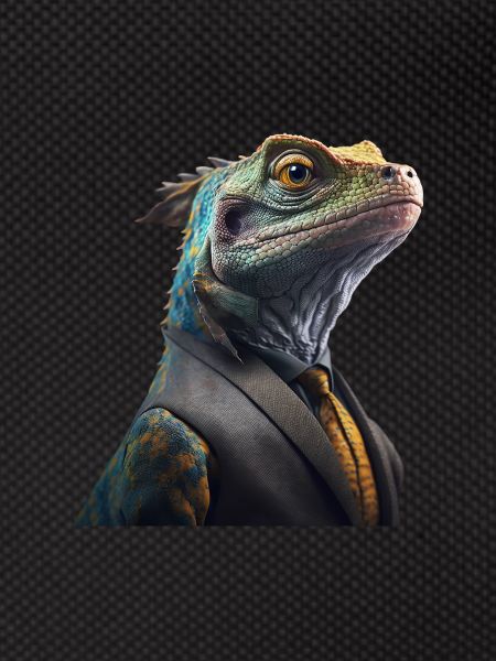 A fine lizard
