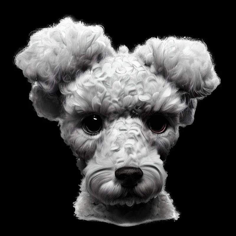 Caniche chiot chien amour chien propriétaire caniche chiot