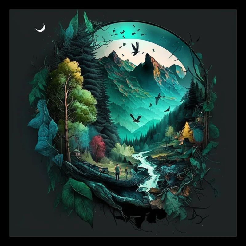 Nature paintings