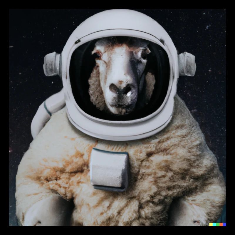 Sheep stronauts conquer space!?