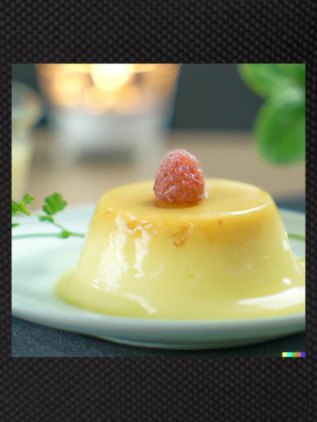 Custard in pudding