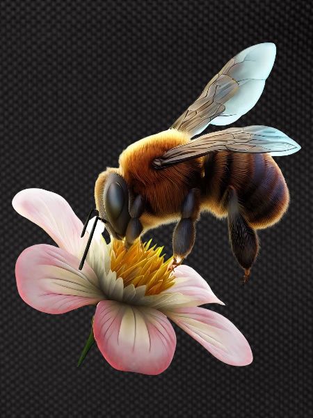 Bee on flower