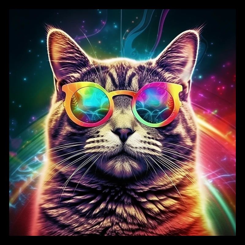 Cosmic cat flair