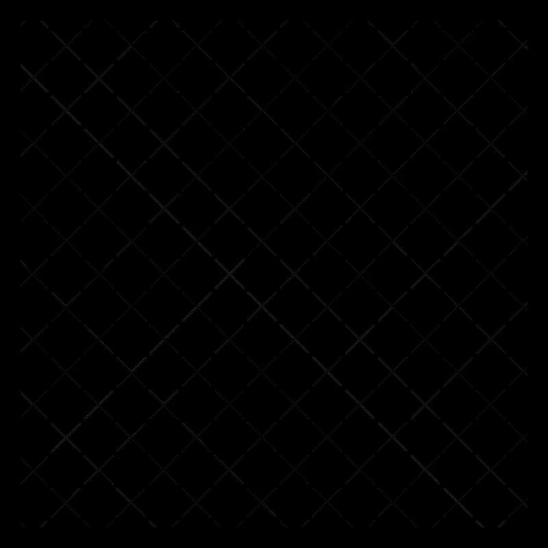 Design avec beaucoup de X noirs