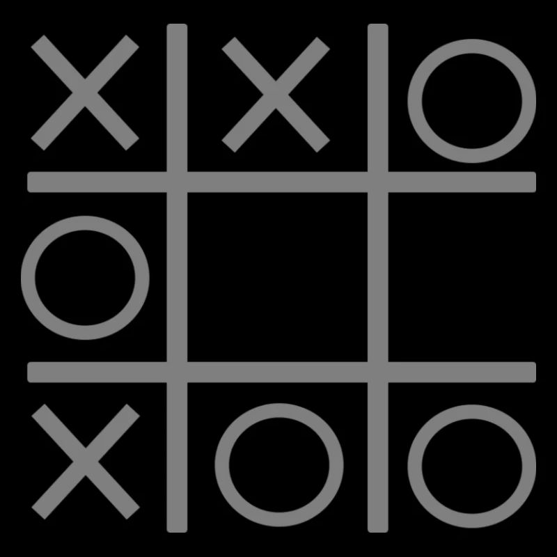 Tic-Tac-Toe Drei gewinnt Geschenkidee
