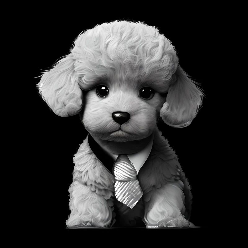 Chien Propriétaire Caniche Chien Amour Caniche Chiot Chien Chiot