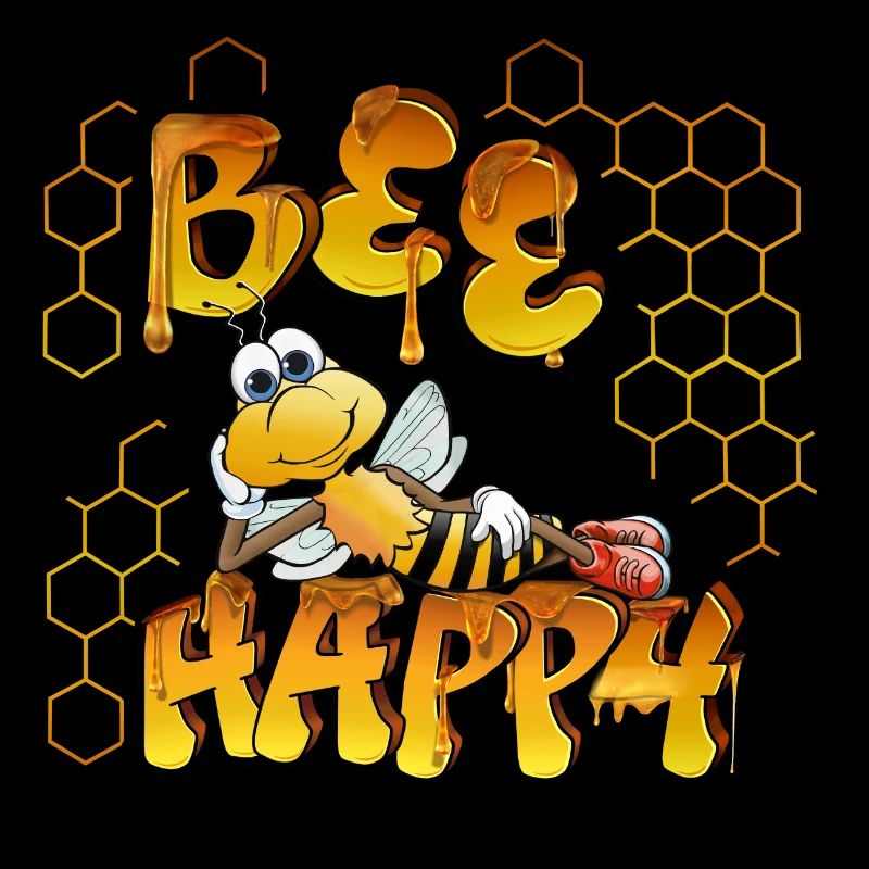 abeille heureuse
