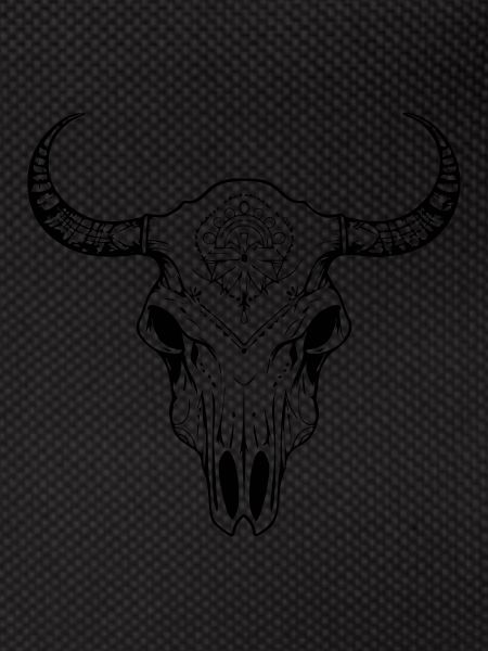 Cow Skull Boho