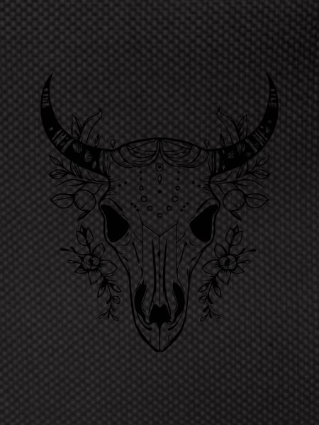 Cow Skull Boho