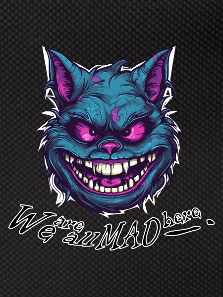 Chat fou du Cheshire