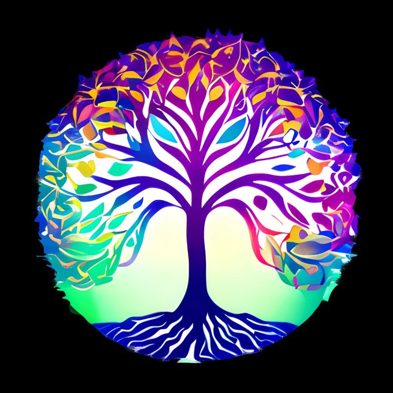 Lebensbaum Meditation Baum des Lebens Yoga