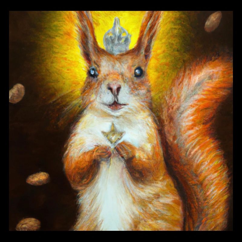 Der Eichhörnchen König