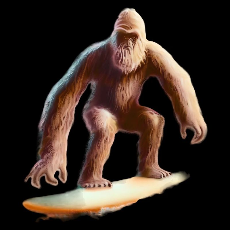 Bigfoot Surfing