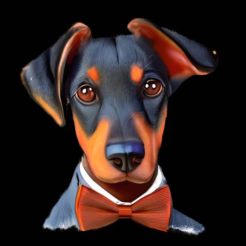 Dobermann Dobermannwelpe Hund Dobermanntrainer