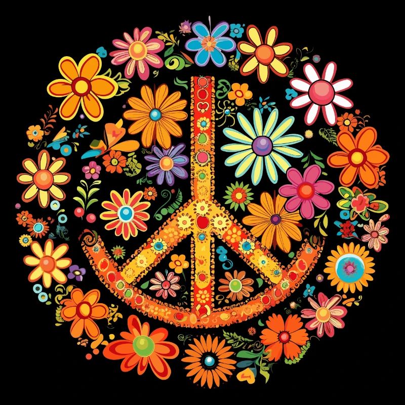 La paix dans les fleurs