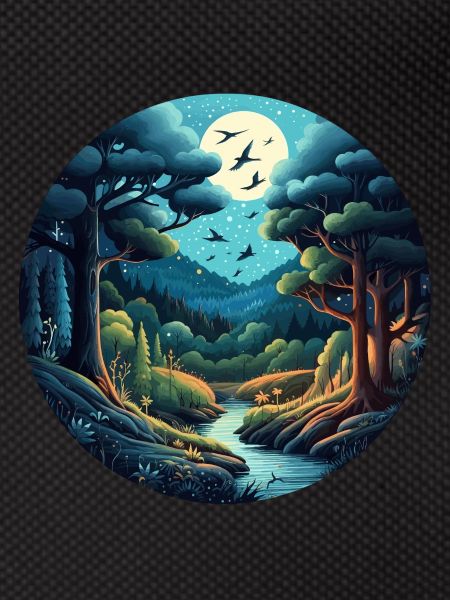 Forest at night