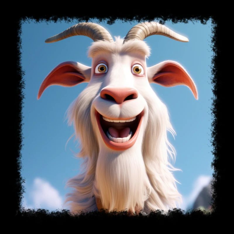 Coole Ziege