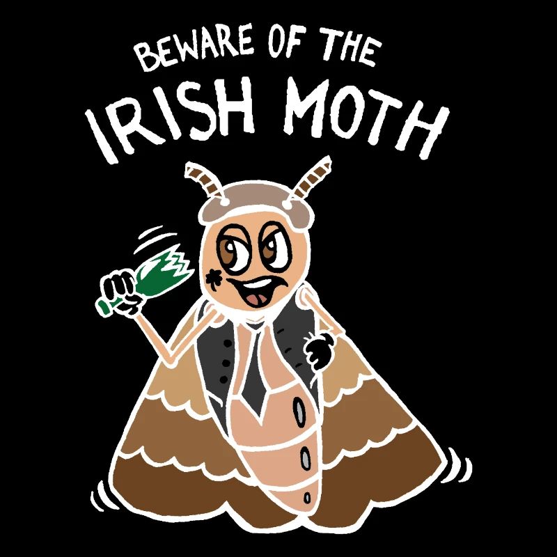 Méfiez-vous de l’Irish Moth / Mob (Blanc)