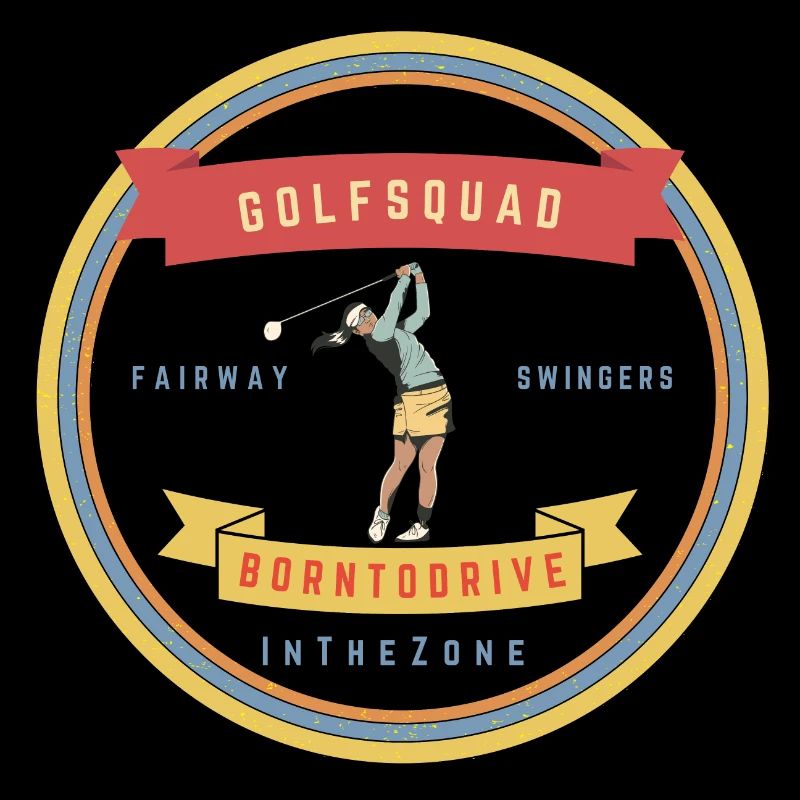Retro Golf Squad Woman