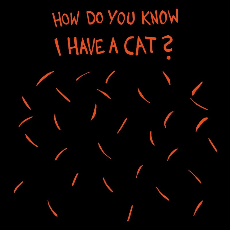 Comment savez-vous que j’ai un chat (cheveux orange / roux)