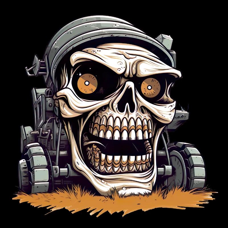 Moissonneuse agressive et vorace