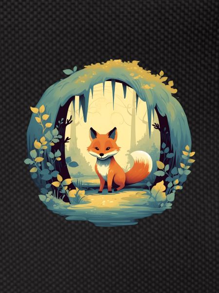 Fairy-tale forest fox