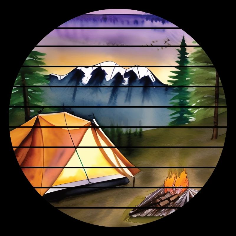 Camping Geschenk Camp Wohnwagen Zelten Wohnmobil