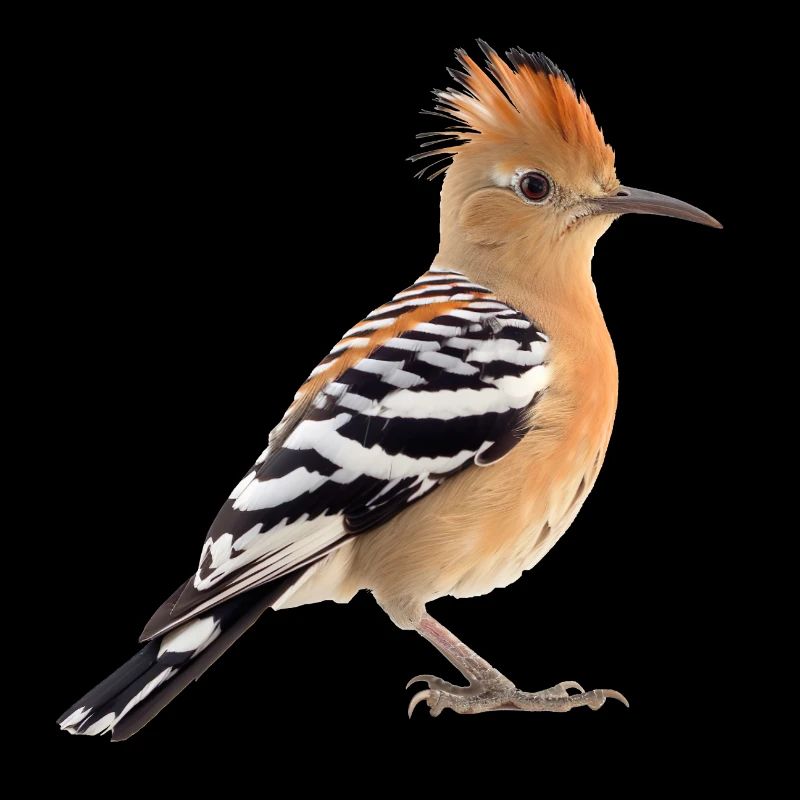 La huppe est un oiseau rare