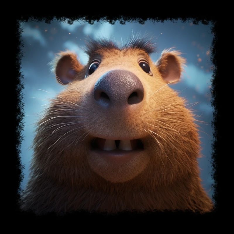 cute capybara