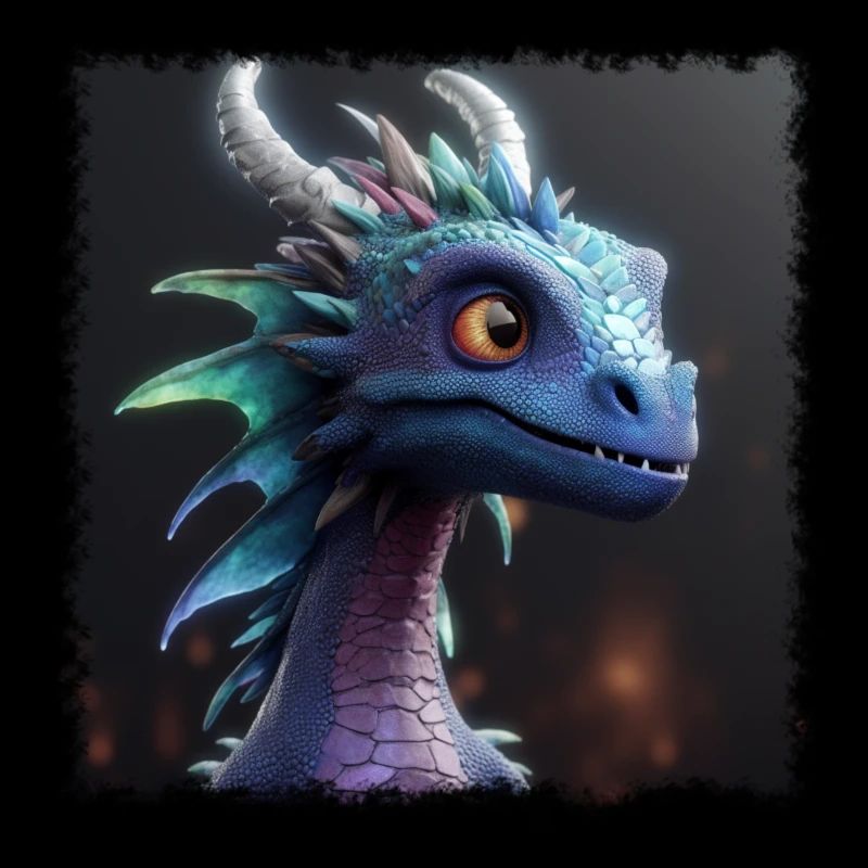 cooler Drache