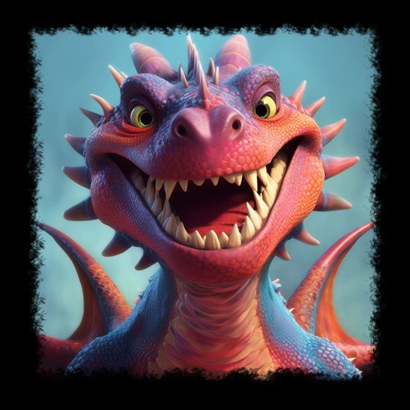 cooler Drache