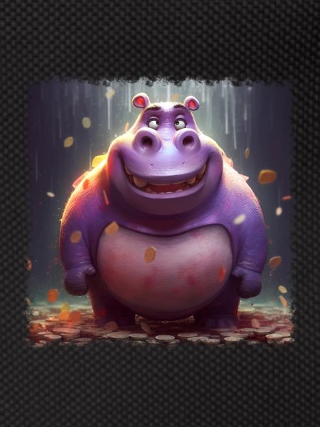 cute hippo