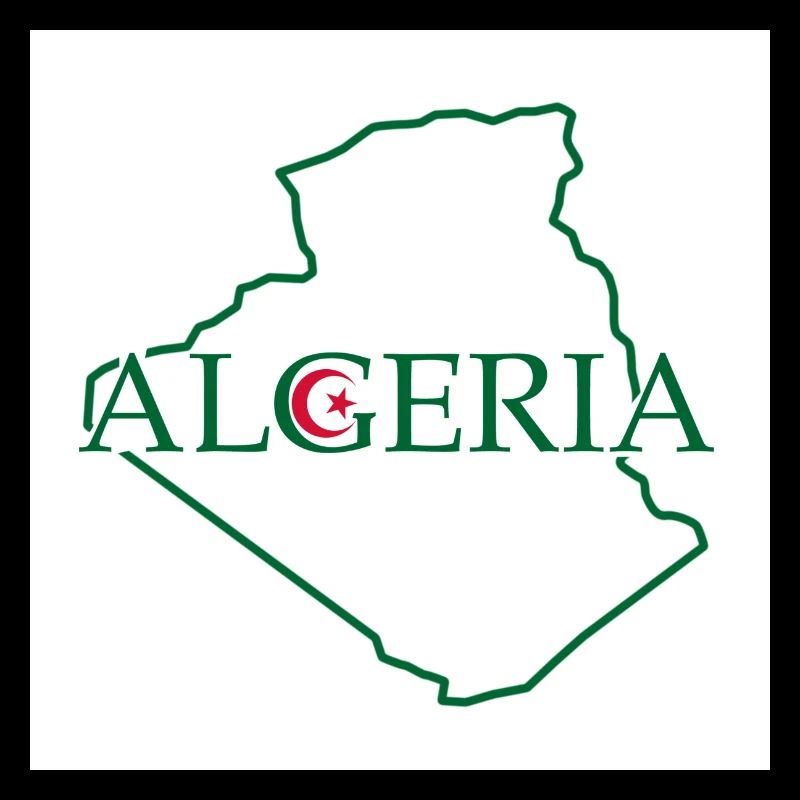 Carte de l’Algérie