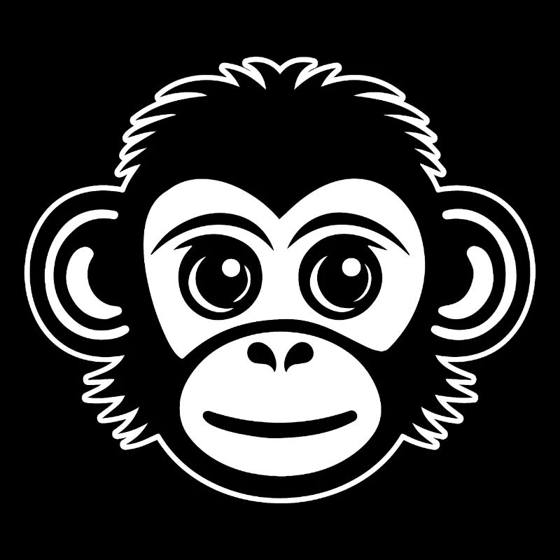 Monkey Monkey Monkey Face Jungle