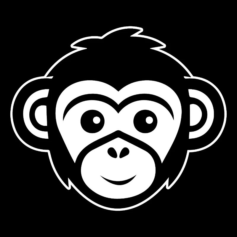 Monkey Monkey Monkey Face Jungle