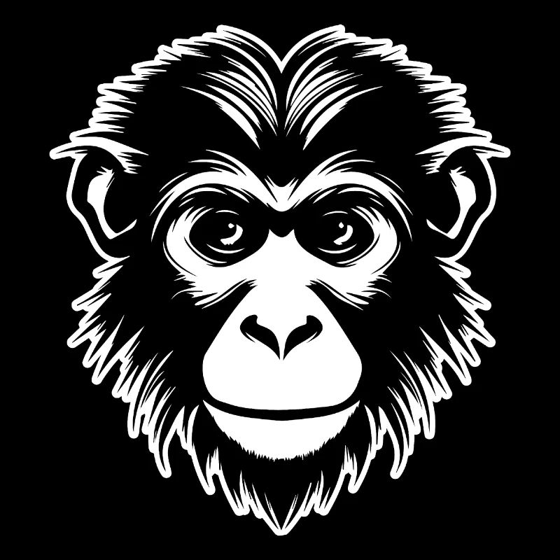 Monkey Monkey Monkey Face Jungle