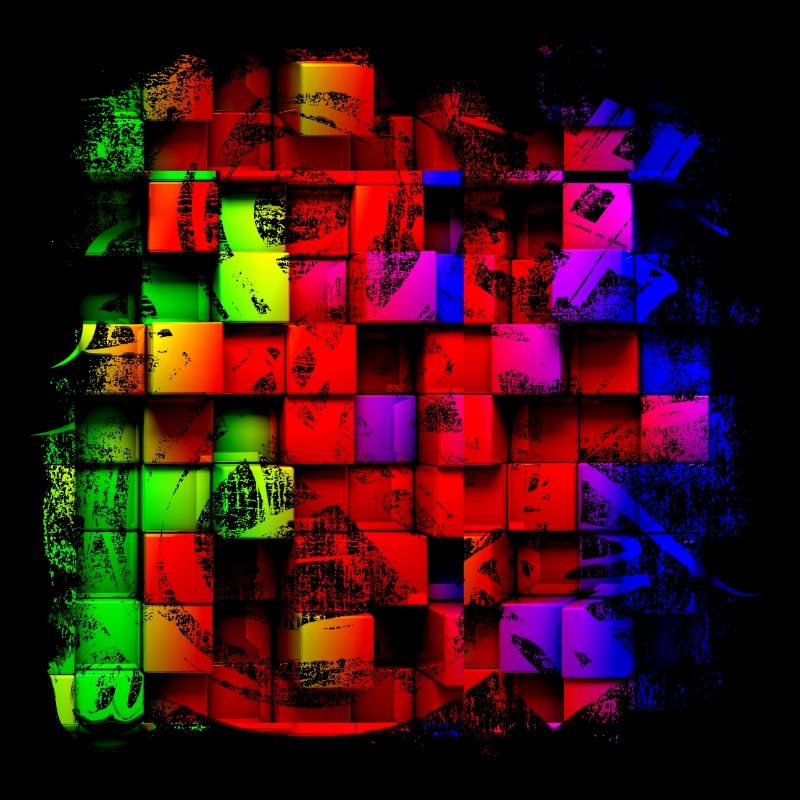 Graffiti style Splash hip hop colors painter color