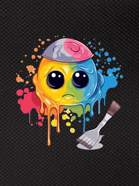Zop the sad painter
