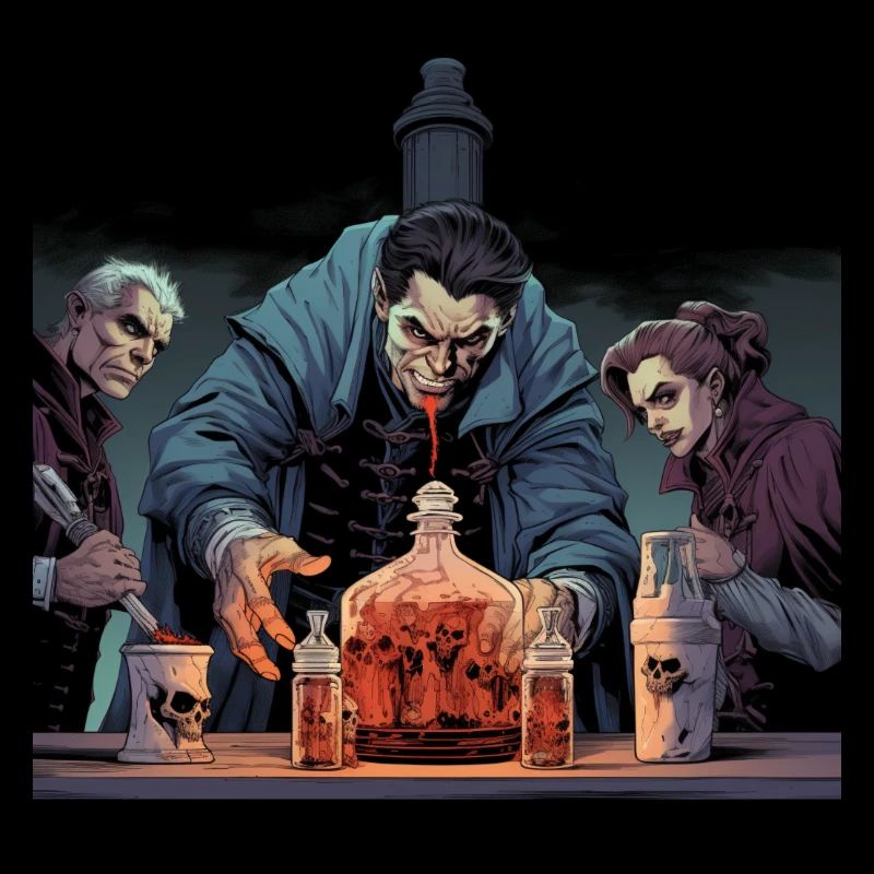 Comic style Vampire