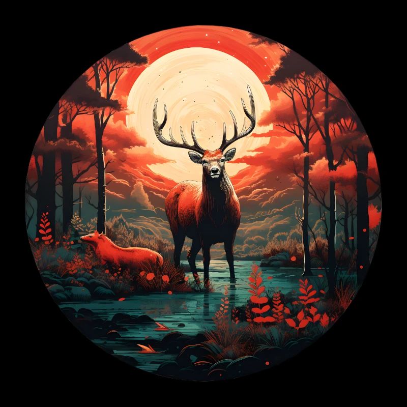 Cerf mystique