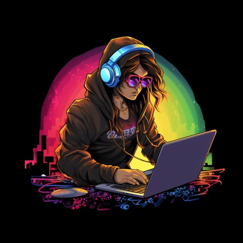 Code-Königin: Die Hackerin