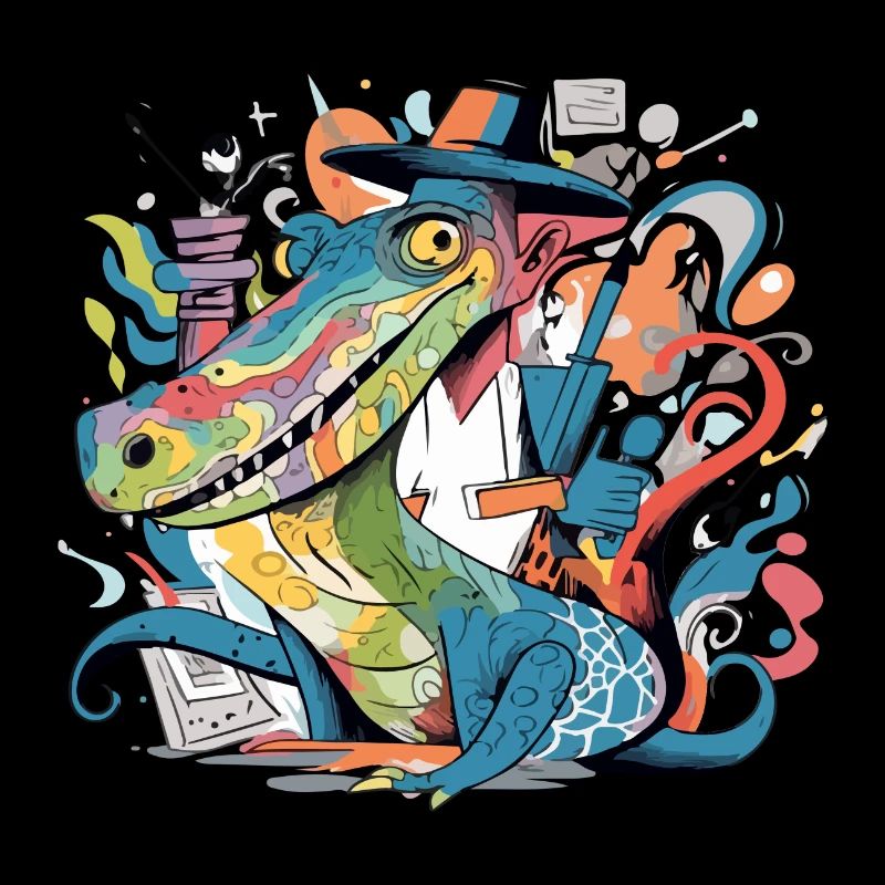 Izidi, der Alligator