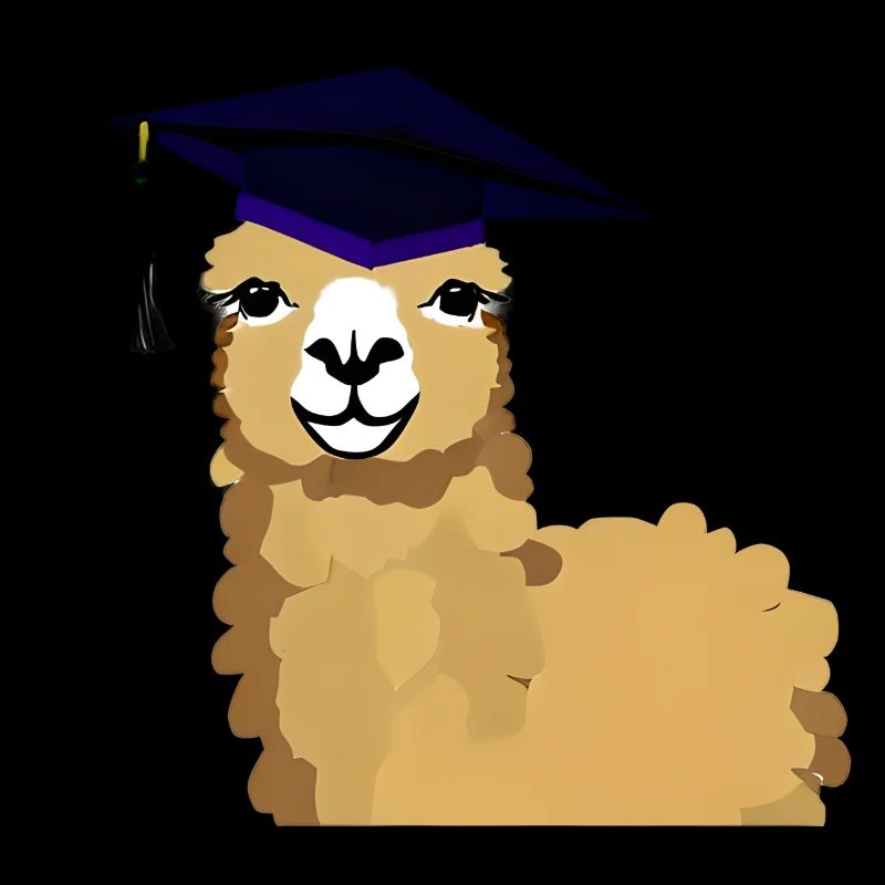 Bachelor Graduate School Leaving Certificate Alpaca Study