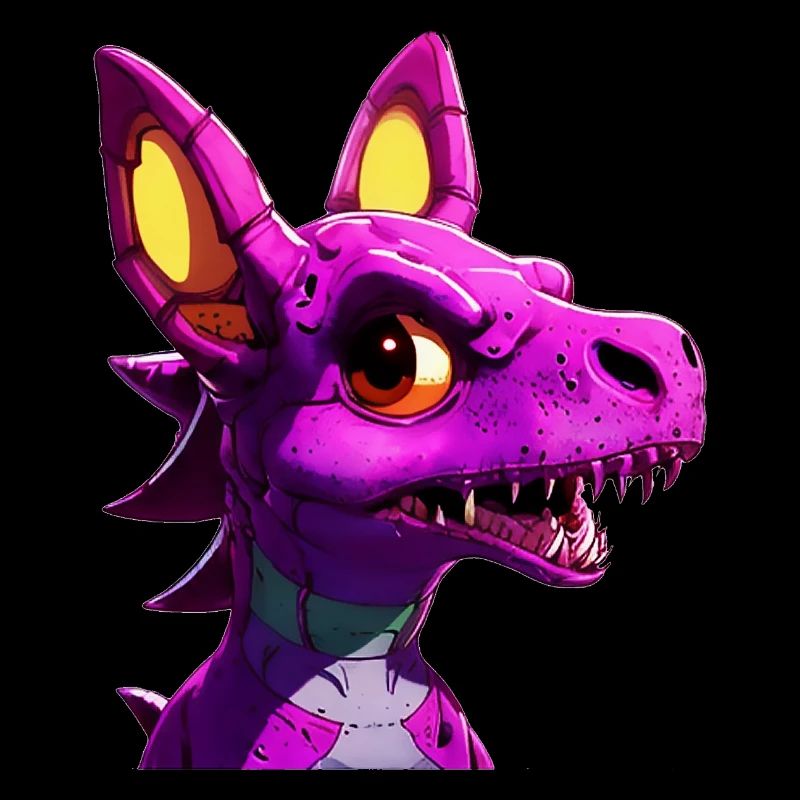 Dragon violet