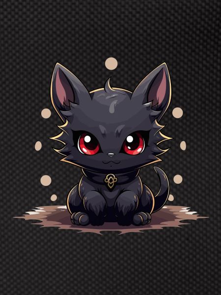 Mystical Black Cat