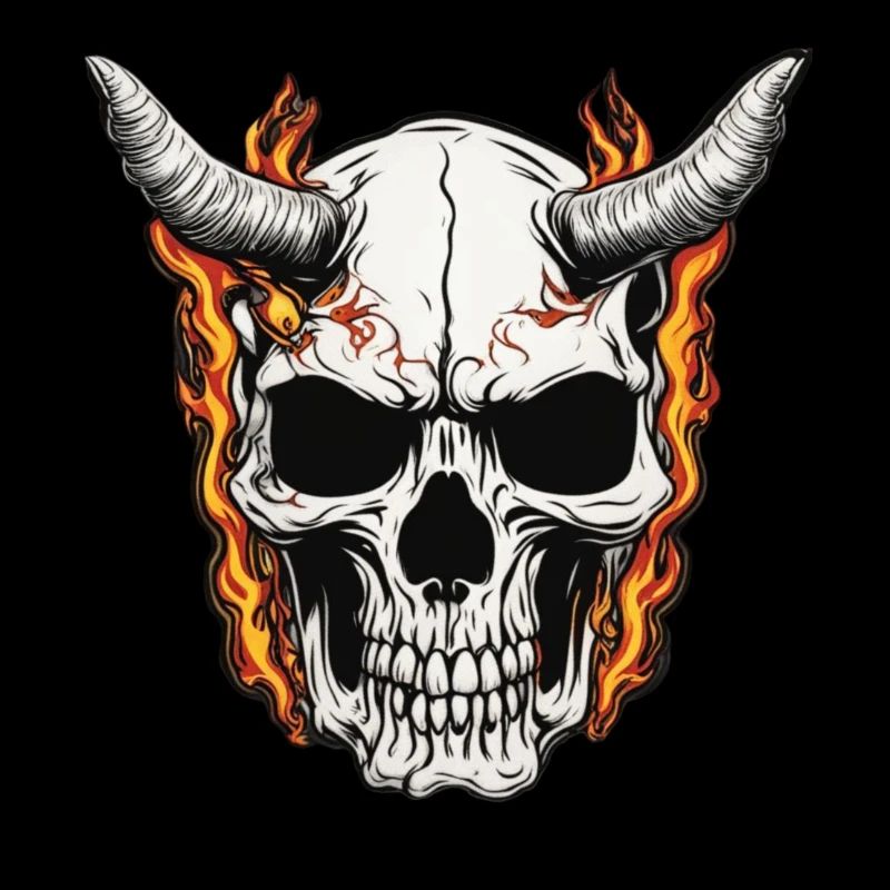 Gehörnter Schädel | Sommer-Effekte