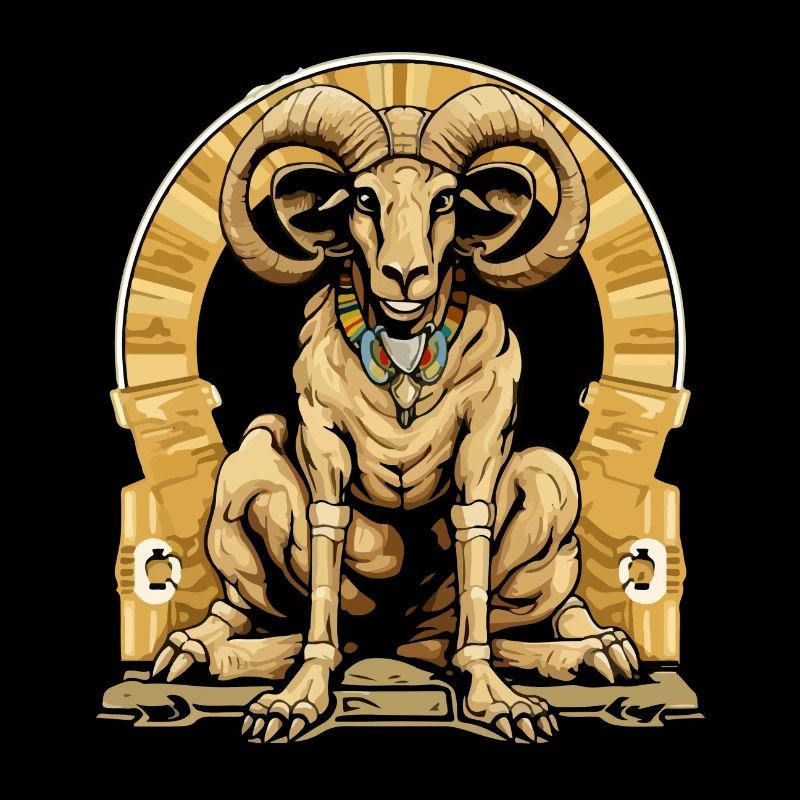 Rok le bélier Egyptien