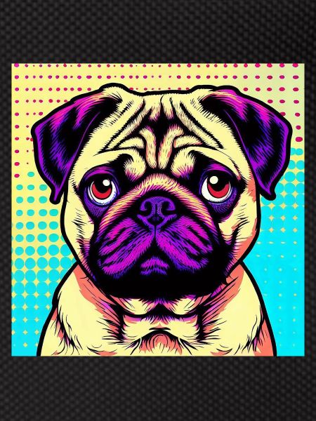 Pug Pop Art